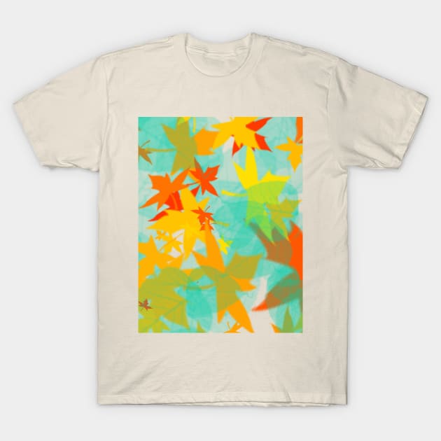 Falling leaves T-Shirt by quenguyen